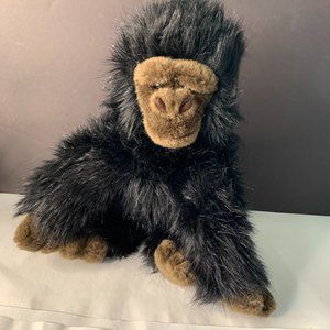TY 13" Beanie Baby George Black Gorilla 1989 Plush Stuffed Retired